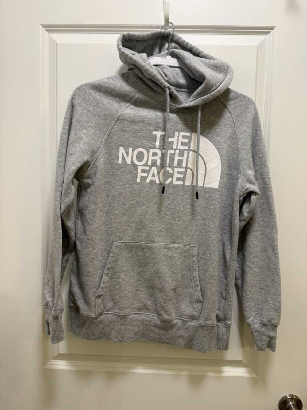 The North Face Gray Fleece Pullover Hoodie Women's Sz S